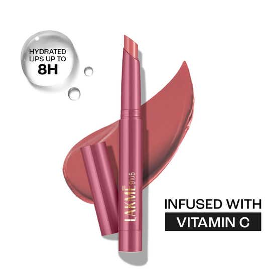 Lakme 9 to 5 Forever Matte Lip Crayon - Work Nude (1.1 g)