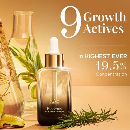 Ras Luxury Skincare Root Ine Hair Growth Serum with 19.5% Scalp Actives (50 ml)