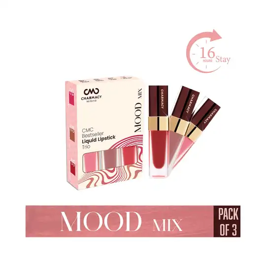 Charmacy Milano Bestseller Liquid Lipstick Trio - Mood Mix (3 pcs)