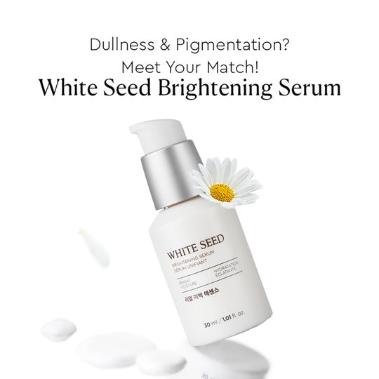 The Face Shop White Seed Brightening Serum – Korean Niacinamide Serum for Dark Spots Pigmentation & Glow (30 ml)