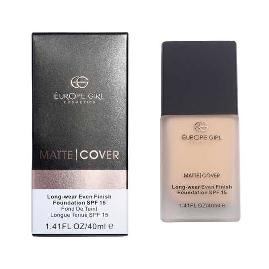 Europe Girl Long-Wear Matte Cover Foundation With SPF 15 - 130 (40 ml)