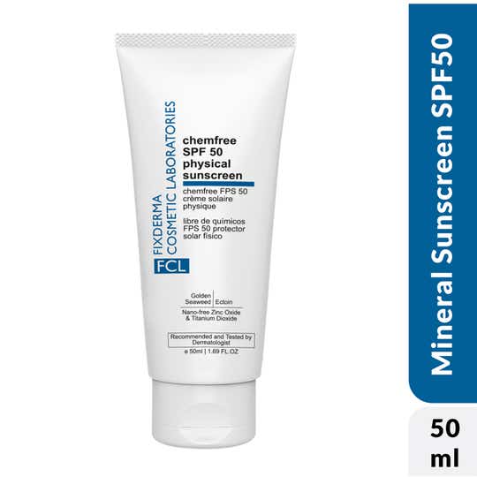 Fixderma Cosmetic Laboratories Chemfree Physical Sunscreen SPF 50 (50ml)