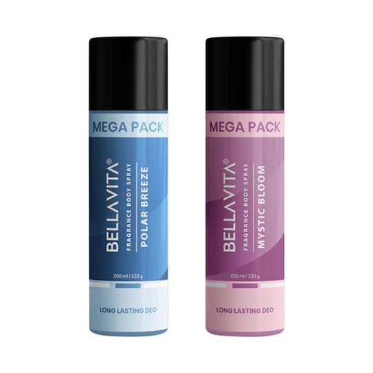 Bella Vita Mystic Bloom + Polar Breeze Unisex Deodorant (2 Pcs)
