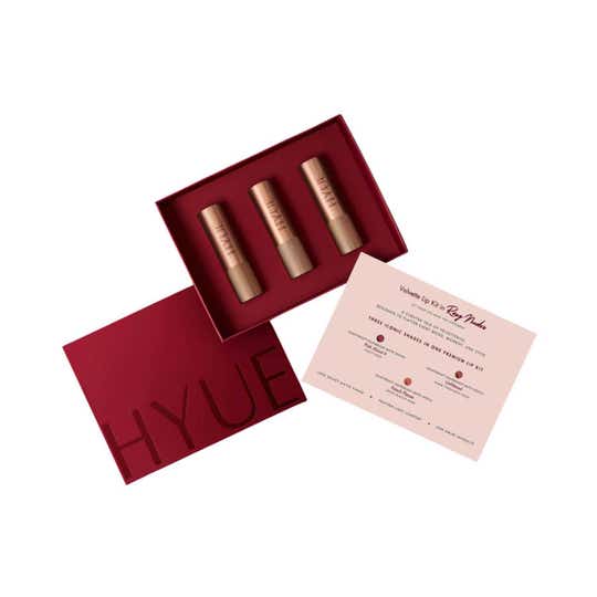 Hyue Velvette Kiss Gift Set - Rosy Nude (3 pcs)