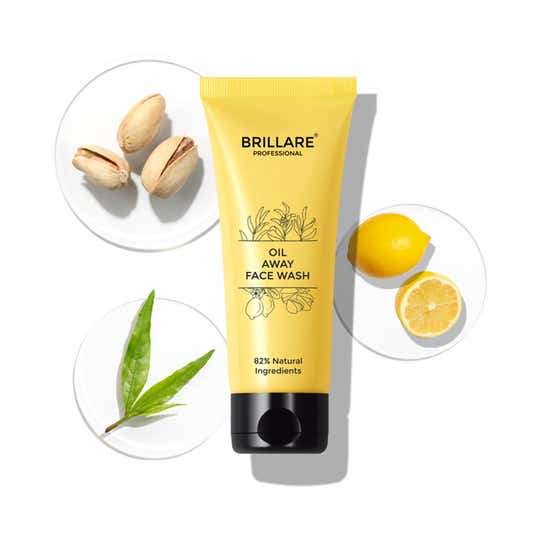 Brillare Oil Away Face Wash for Oily Acne Prone Skin (100 ml)