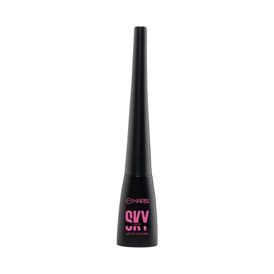 MARS Skyliner Liquid Matte Eyeliner - Black (4.5 ml)