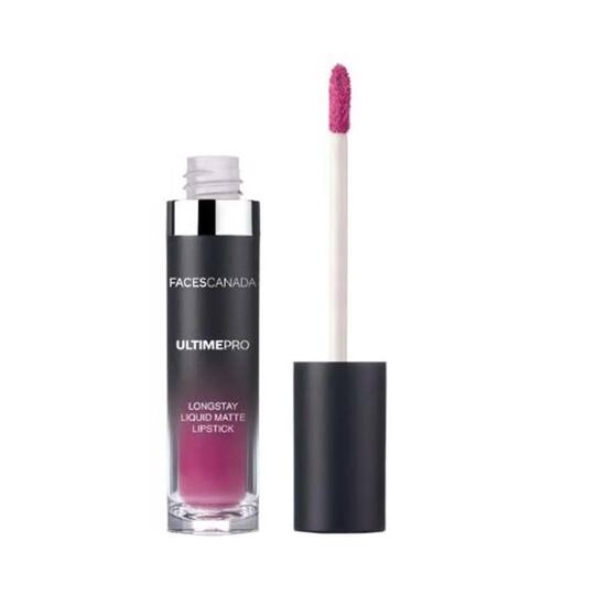 Faces Canada Ultime Pro Longstay Liquid Matte Lipstick - 16 Lovely Lilac (6ml)