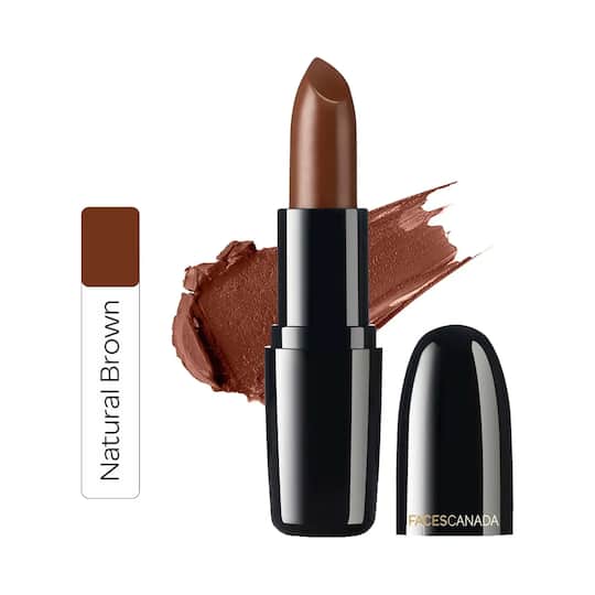 Faces Canada Weightless Creme Finish Lipstick - 21 Natural Brown (4g)