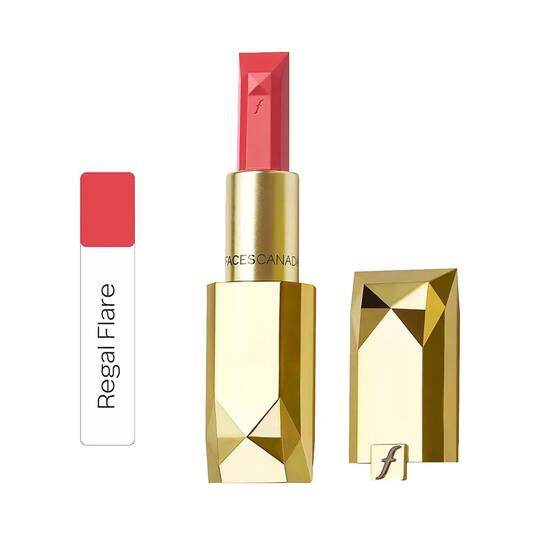 Faces Canada Ultime Pro Belle De Luxe Jewel Cut Lipstick - 04 Regal Flare (3.8g)