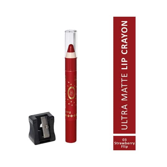 Fashion Colour Ultra Matte Lip Crayon - 03 Strawberry Flip (2.8g)