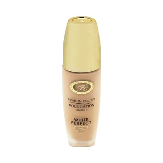 Fashion Colour Vitamin C Whitening Perfect Foundation - 01 Pearl White (40ml)