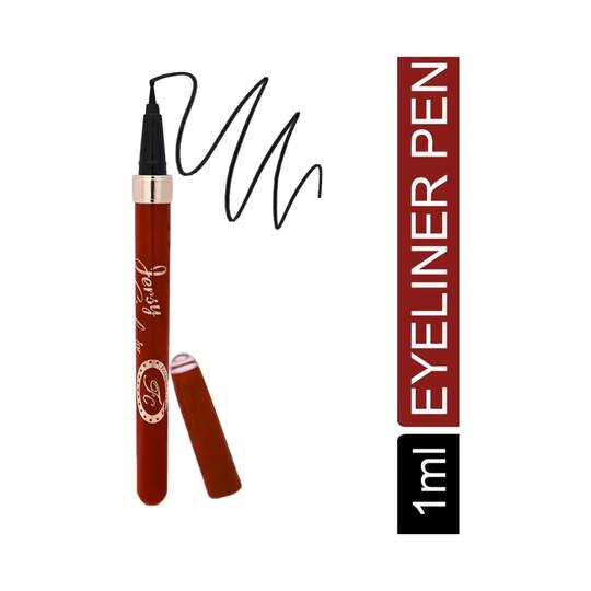 Fashion Colour Fc Jersy Girl Eyeliner Pen - Ultra Black (1ml)