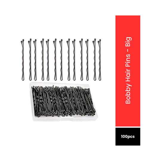 Bronson Professional Big Thick Ball Tip Metal Bobby Hair Pins (100 pcs)