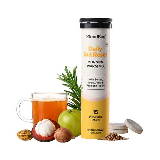 The Good Bug Gut Reset Morning Warm Mix Effervescent Tablets (15 Tablets)