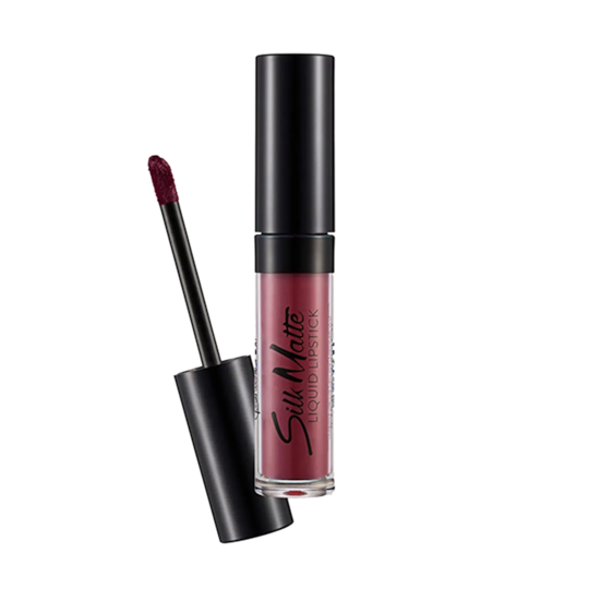 Flormar Silk Matte Liquid Lipstick - 015 Pretty Plum (4.5g)