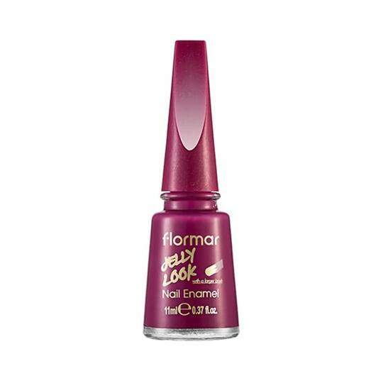 Flormar Jelly Look Nail Enamel - JL07 Ruby (11ml)