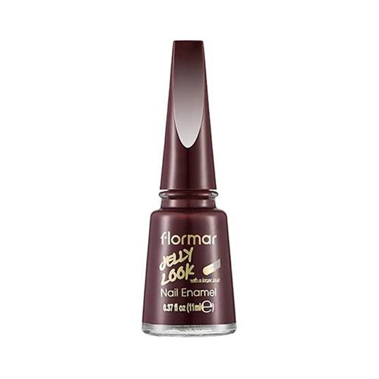 Flormar Jelly Look Nail Enamel - JL32 Maple Truffle (11ml)