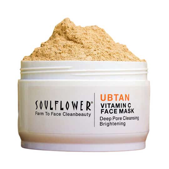 Soulflower Ubtan Vitamin C Face Mask (100 g)