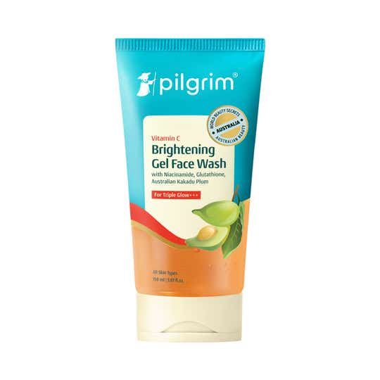 Pilgrim Vitamin C Brightening Gel Face Wash (150 ml)