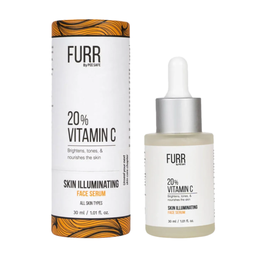 FURR By Pee Safe 20% Vitamin C Skin Face Serum for Skin Illumination (30ml)