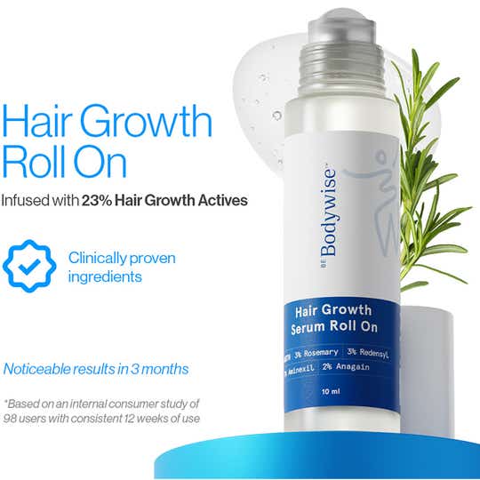 Be Bodywise Hair Growth Serum Roll On (10 ml)