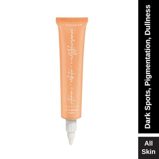 The Formularx Vitamin C Brightening Face Serum with Arbutin for Glow and Dark spots Removal (30 g)