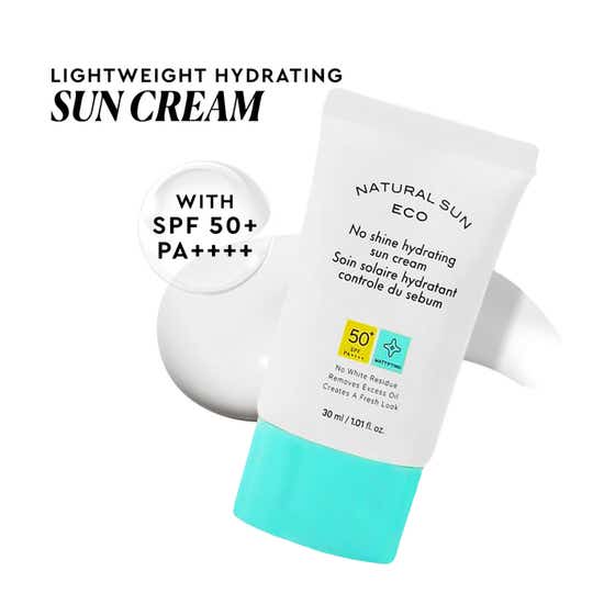 The Face Shop Hydrating Sunscreen SPF 50+ PA++++ - Korean Mini, Matte Finish & No White Cast (30 ml)