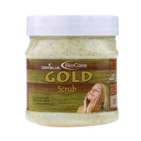 Gemblue Biocare Gold Face And Body Scrub - (500ml)
