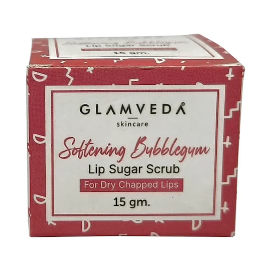 Glamveda Softening Bubblegum Lip Sugar Scrub (15g)
