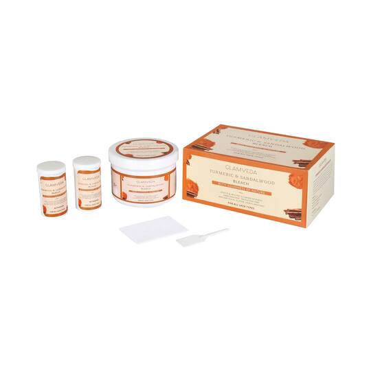 Glamveda Turmeric Sandalwood Ubtan Face & Body Bleach (250g)