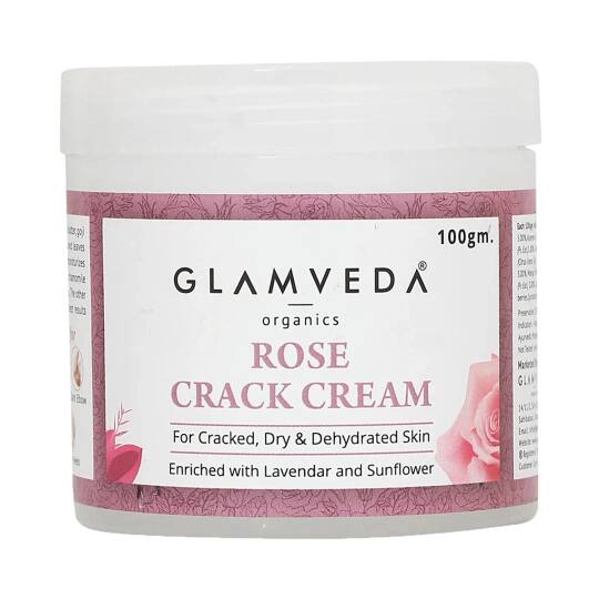 Glamveda Rose Hand & Foot Crack Cream (100g)