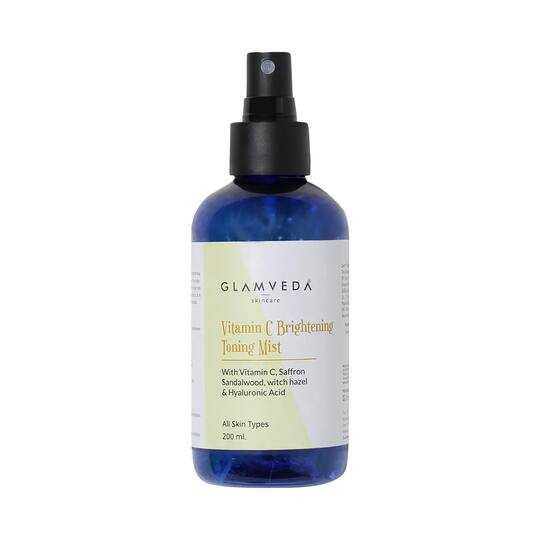 Glamveda Skincare Vitamin C Brightening Toning Mist (200 ml)