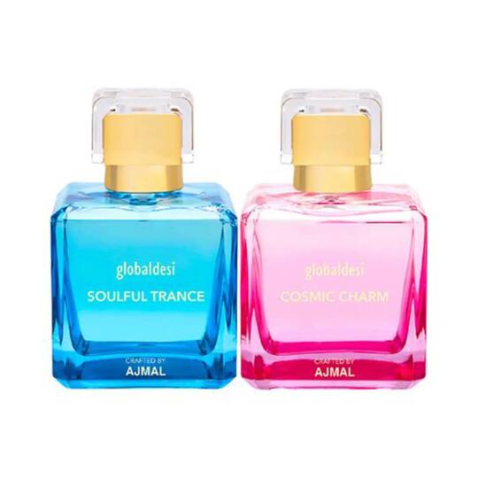 Global Desi Soulful Trance & Cosmic Charm Eau De Parfum - (Pack of 2) (100 ml)