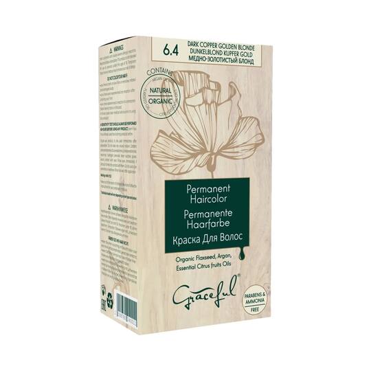 Graceful Natural Hair Color - 6.4 Dark Copper Golden Blonde (130ml)