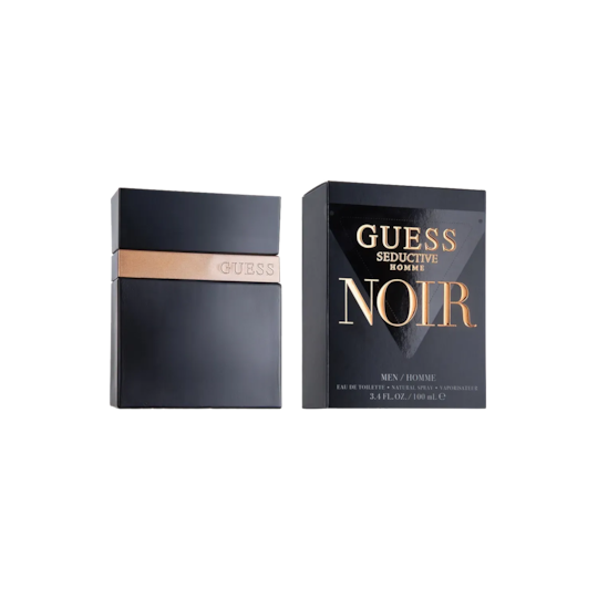 Guess Seductive Homme Noir For Men Eau De Toilette (100ml)