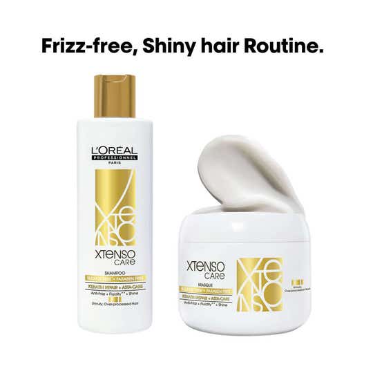 L'OREAL PROFESSIONNEL X-Tenso Care Sulfate free Shampoo (250 ml) & Masque (196 g)