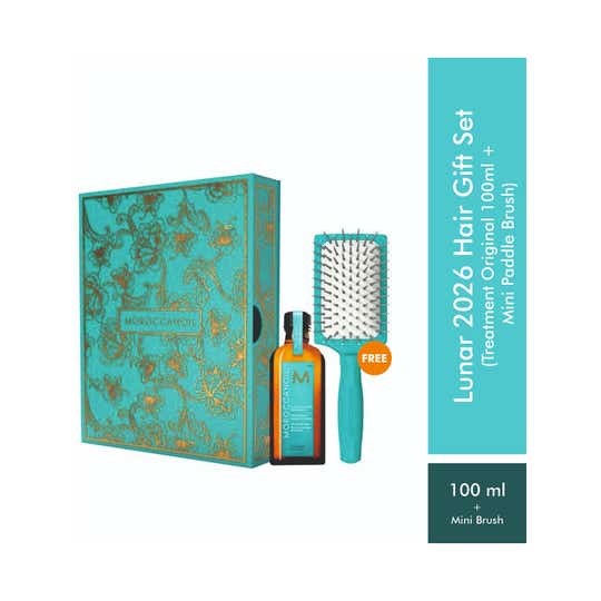 Moroccanoil Lunar 2026 Gift Set Treatment + Mini Paddle Brush (2 pcs)