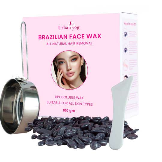 Urban Yog Brazilian Beans Face Wax For Women (100 g)