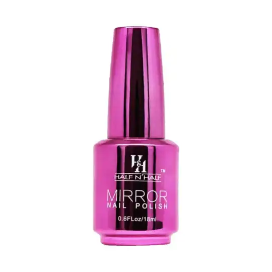Half N Half Mirror Nail Polish - Purple (18 ml)