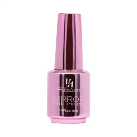 Half N Half Mirror Nail Polish - Pink (18ml)