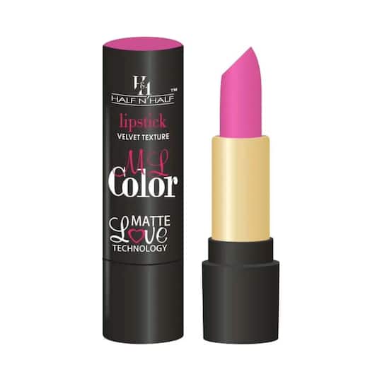 Half N Half Velvet Matte Texture My Colour Lipstick - 20 Full Fuchsia (3.8g)