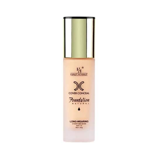 Half N Half Cover Conceal Long Wearing Neutral Foundation SPF 15 - 02 Light (35g)