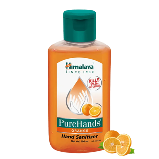 Himalaya Pure Hands Orange Hand Sanitizer (100ml)