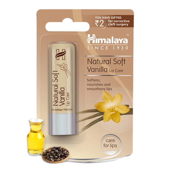 Himalaya Natural Soft Vanilla Lip Care (4.5g)