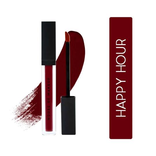 HOUSE OF MAKEUP Pout Potion Liquid Matte Lipstick - Happy Hour (2.7ml)