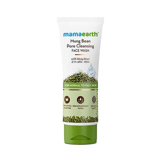 Mamaearth Mung Bean Pore Cleansing Face Wash (100 ml)