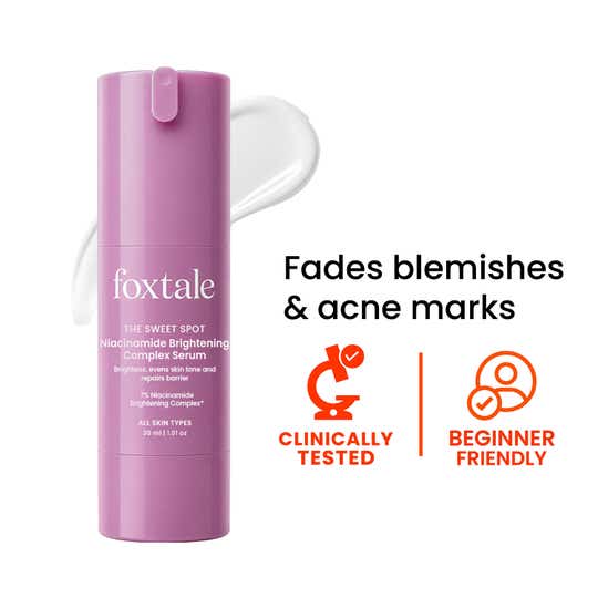 Foxtale 5% Niacinamide Face Serum With Olive Leaf Extract (30ml)