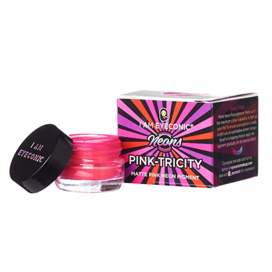I AM EYECONIC Matte Neon Pure Pigments Pink-Tricity (2gm)