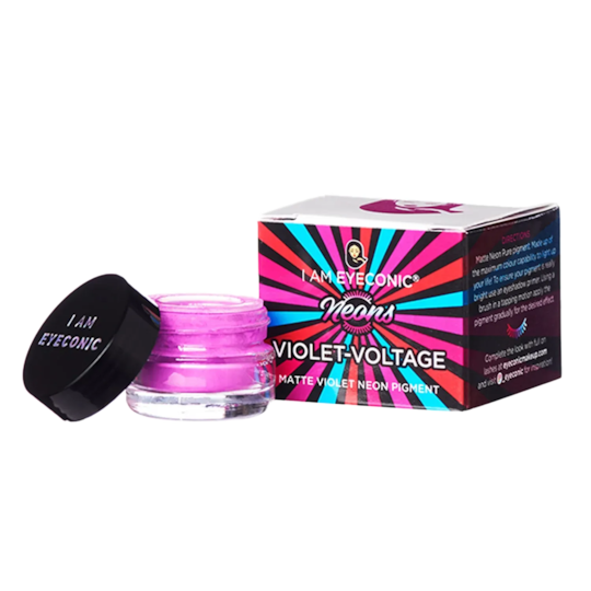 I AM EYECONIC Matte Neon Pure Pigments Voilet Voltage (2gm)