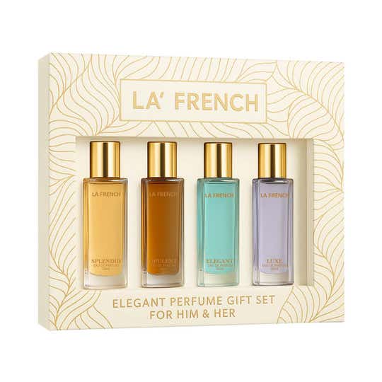 LA' French Elegant Perfum Gift Set (4 pcs)